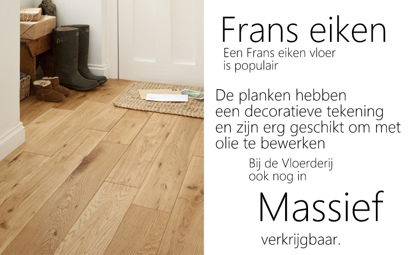 Massief eiken houten vloeren 18cm breed â ¬ 39.95