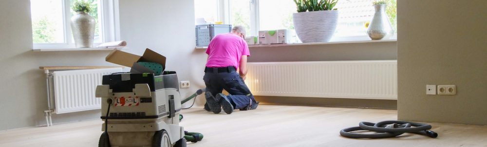 Houten vloer renovatie, Noord-Brabant, een thuiswedstrijd